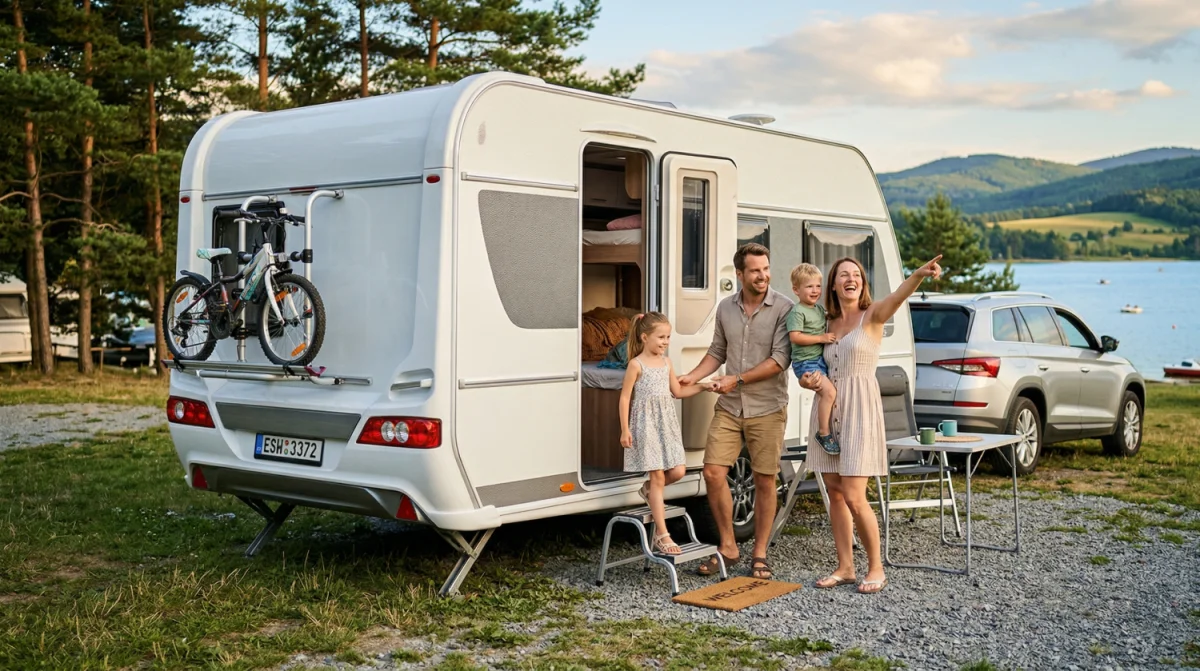 Jak vybrat karavan pro rodinu s dětmi: průvodce pro začátečníky