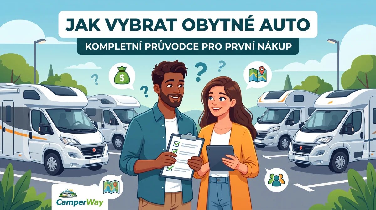 Jak vybrat obytné auto: kompletní průvodce pro první nákup