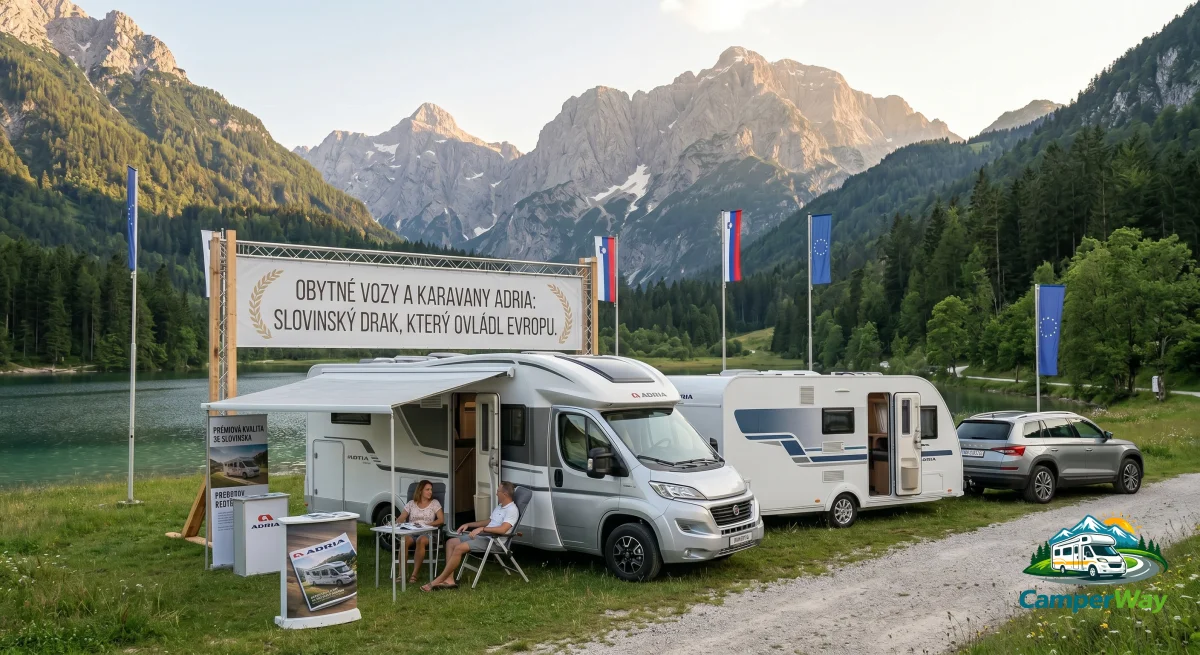 Obytné vozy a karavany Adria: Slovinský drak, který ovládl Evropu