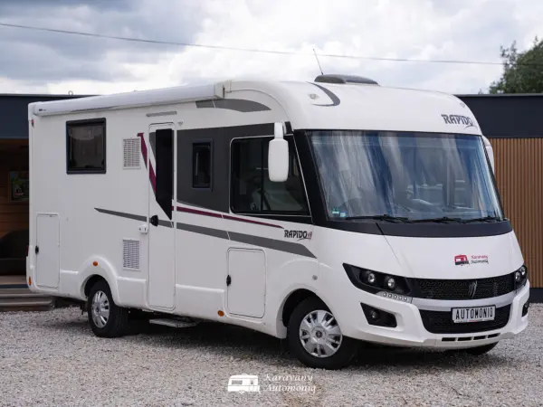 Rapido 850F Fiat Automat Markíza, Sat, Nosič, Ťažné, DuoControl - Rapido 2018