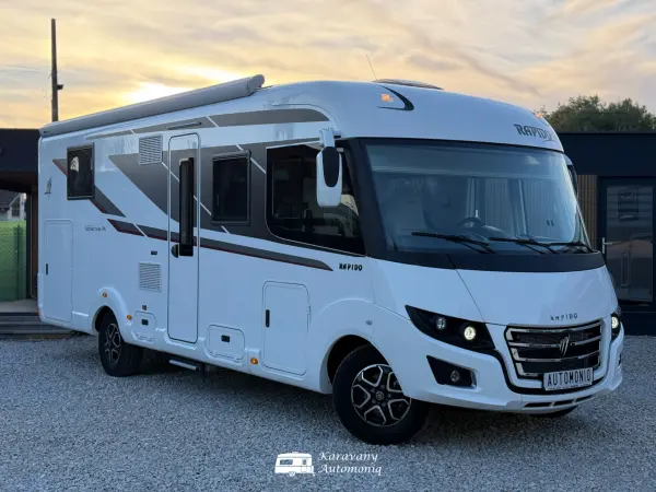 Rapido i96 Ultimate Edition Fiat ALDE, Hyd. nohy, Markíza, Klíma, Ťažné, TV, Predstan - Rapido 2024