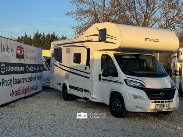 Etrusco A 7300 DB Alkovna Fiat 6-miest Klima, Markiza, Alu disky, XZENT radio - Etrusco 2021