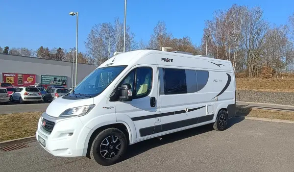 Fiat Ducato L3H2 / Pilote V600, solár, měnič, tažné - Pilote 2017