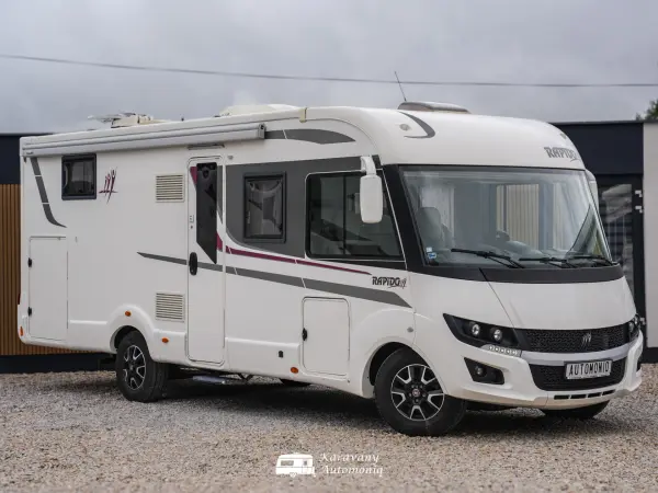 Rapido 896F Klíma, El. markíza, Solar, Menič, Vzduch, Sat, Stab. nohy - Rapido 2019